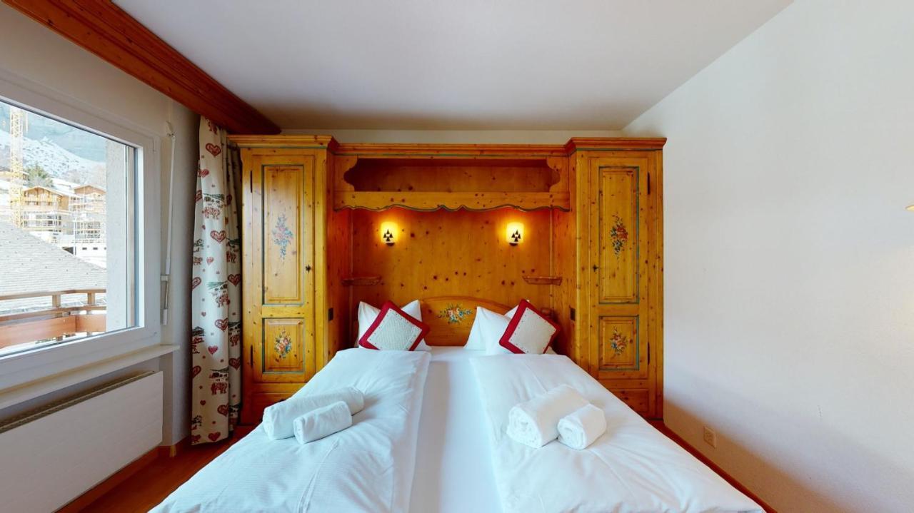 Gonenstein Residence In Leukerbad, Entire Apartment/Studio With Balcony エクステリア 写真