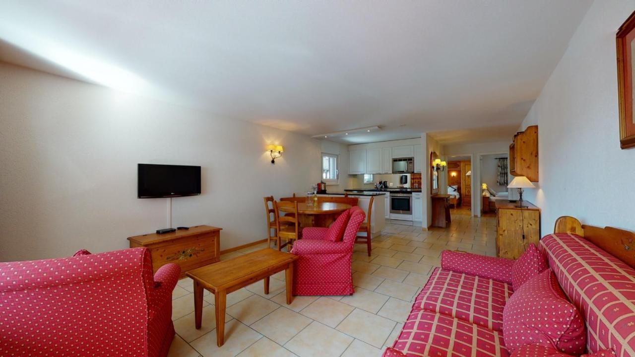Gonenstein Residence In Leukerbad, Entire Apartment/Studio With Balcony エクステリア 写真