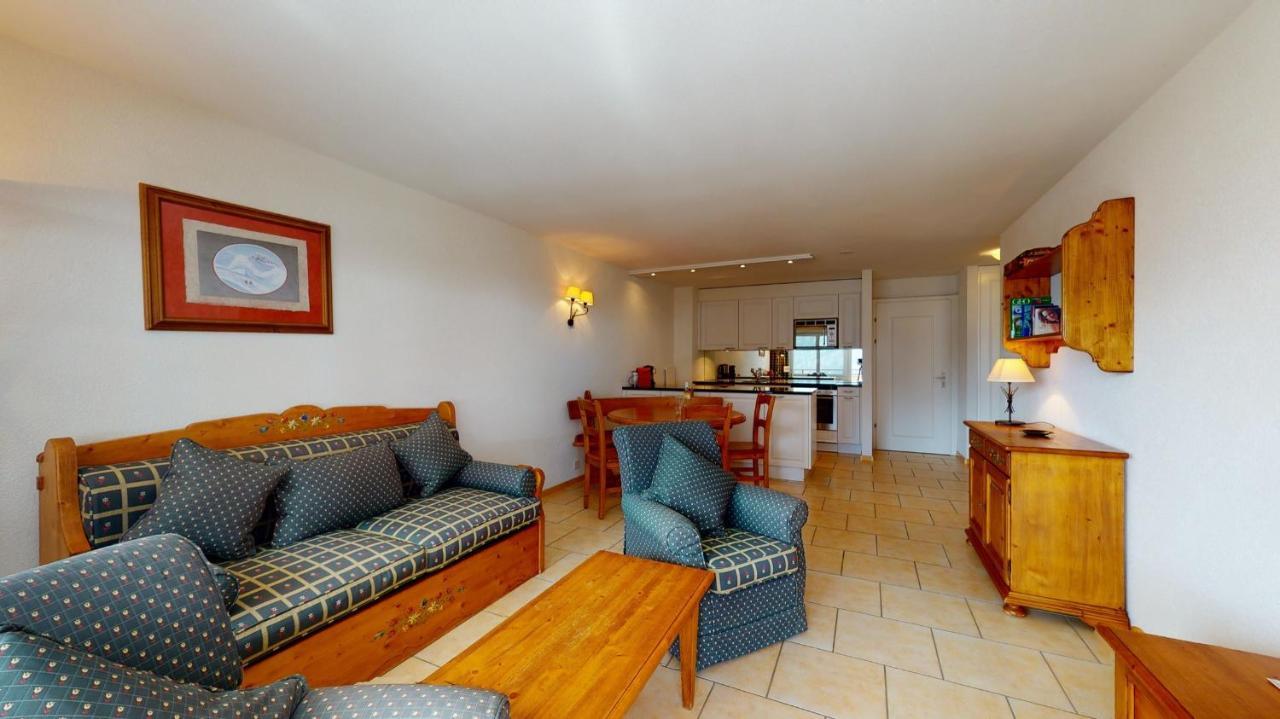 Gonenstein Residence In Leukerbad, Entire Apartment/Studio With Balcony エクステリア 写真