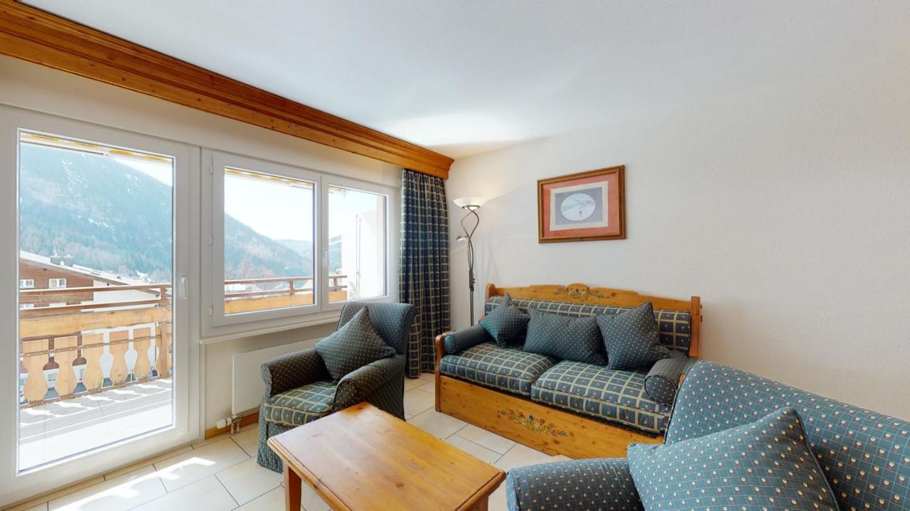 Gonenstein Residence In Leukerbad, Entire Apartment/Studio With Balcony エクステリア 写真