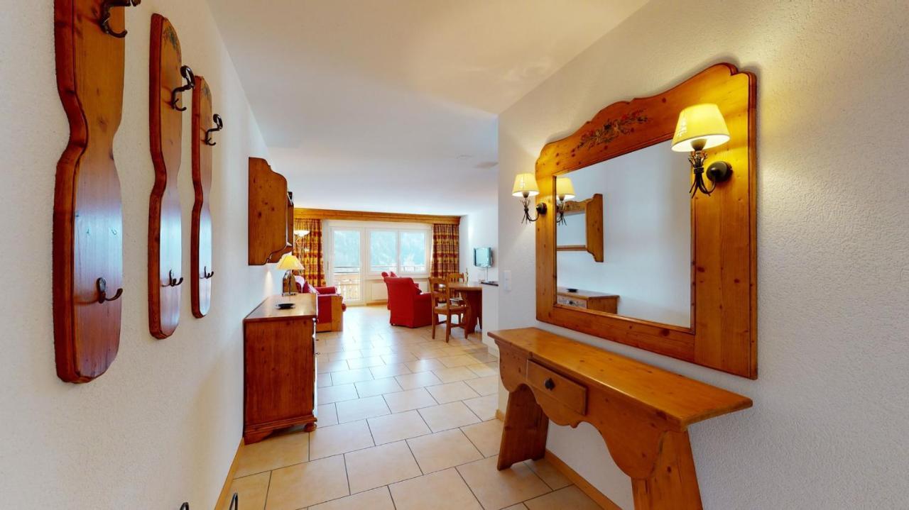 Gonenstein Residence In Leukerbad, Entire Apartment/Studio With Balcony エクステリア 写真