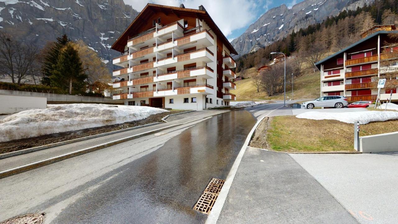 Gonenstein Residence In Leukerbad, Entire Apartment/Studio With Balcony エクステリア 写真