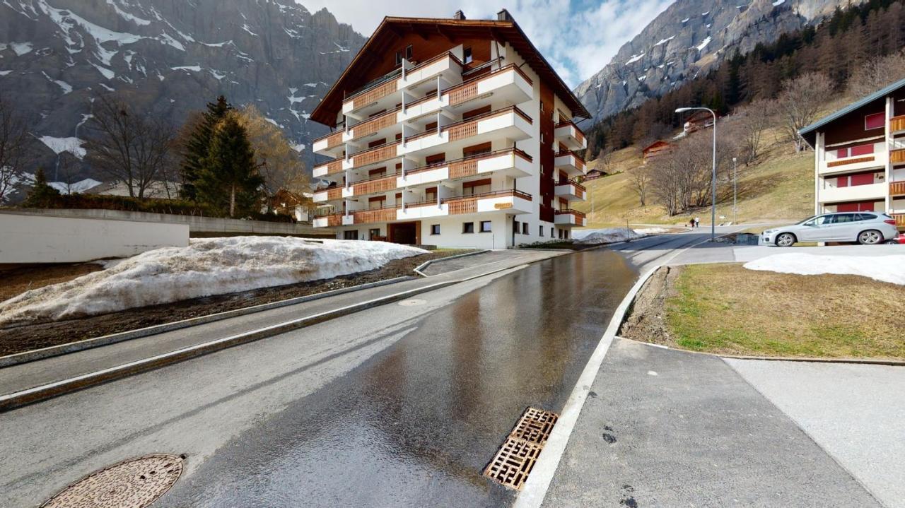 Gonenstein Residence In Leukerbad, Entire Apartment/Studio With Balcony エクステリア 写真