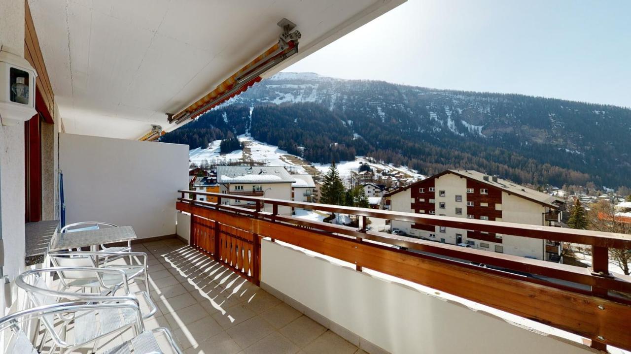 Gonenstein Residence In Leukerbad, Entire Apartment/Studio With Balcony エクステリア 写真