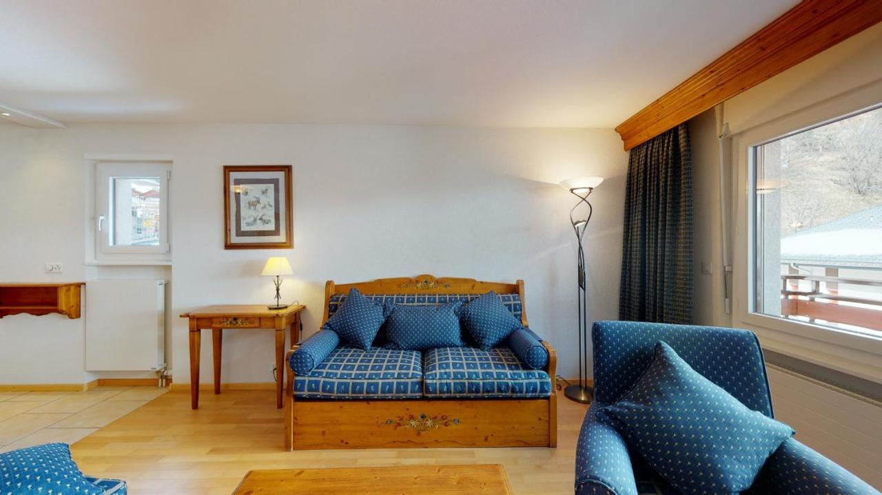 Gonenstein Residence In Leukerbad, Entire Apartment/Studio With Balcony エクステリア 写真