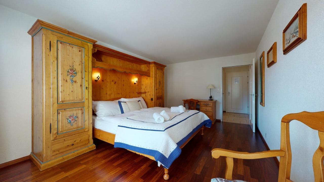 Gonenstein Residence In Leukerbad, Entire Apartment/Studio With Balcony エクステリア 写真