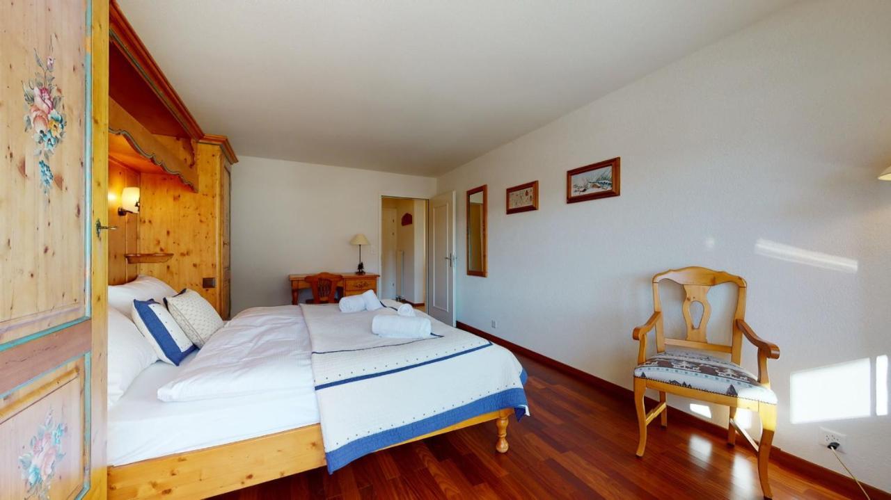 Gonenstein Residence In Leukerbad, Entire Apartment/Studio With Balcony エクステリア 写真